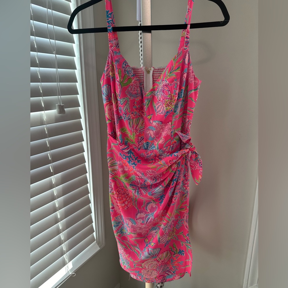 Lilly pink isle shell me something good romper